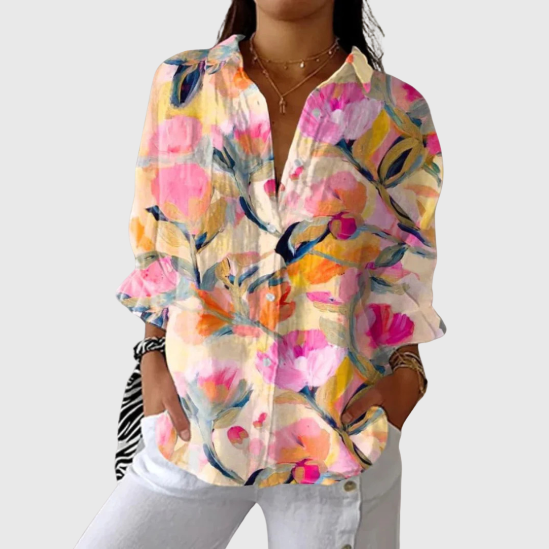 Light and Colourful Printed Blouse
