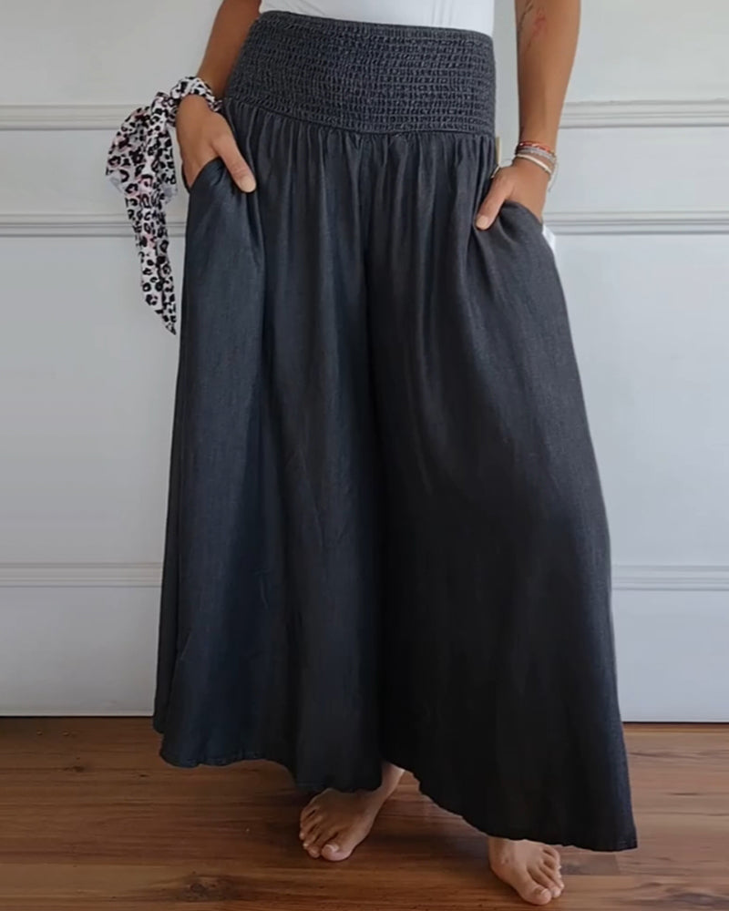 MIRA - Trousers with Elastic Waistband