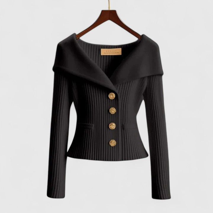 Clarisa | Elegant Knitted Jacket for Stylish Appearances