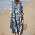Flattering Summer Dress with Print