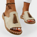 Handcrafted Impressive Sandals with Fringes