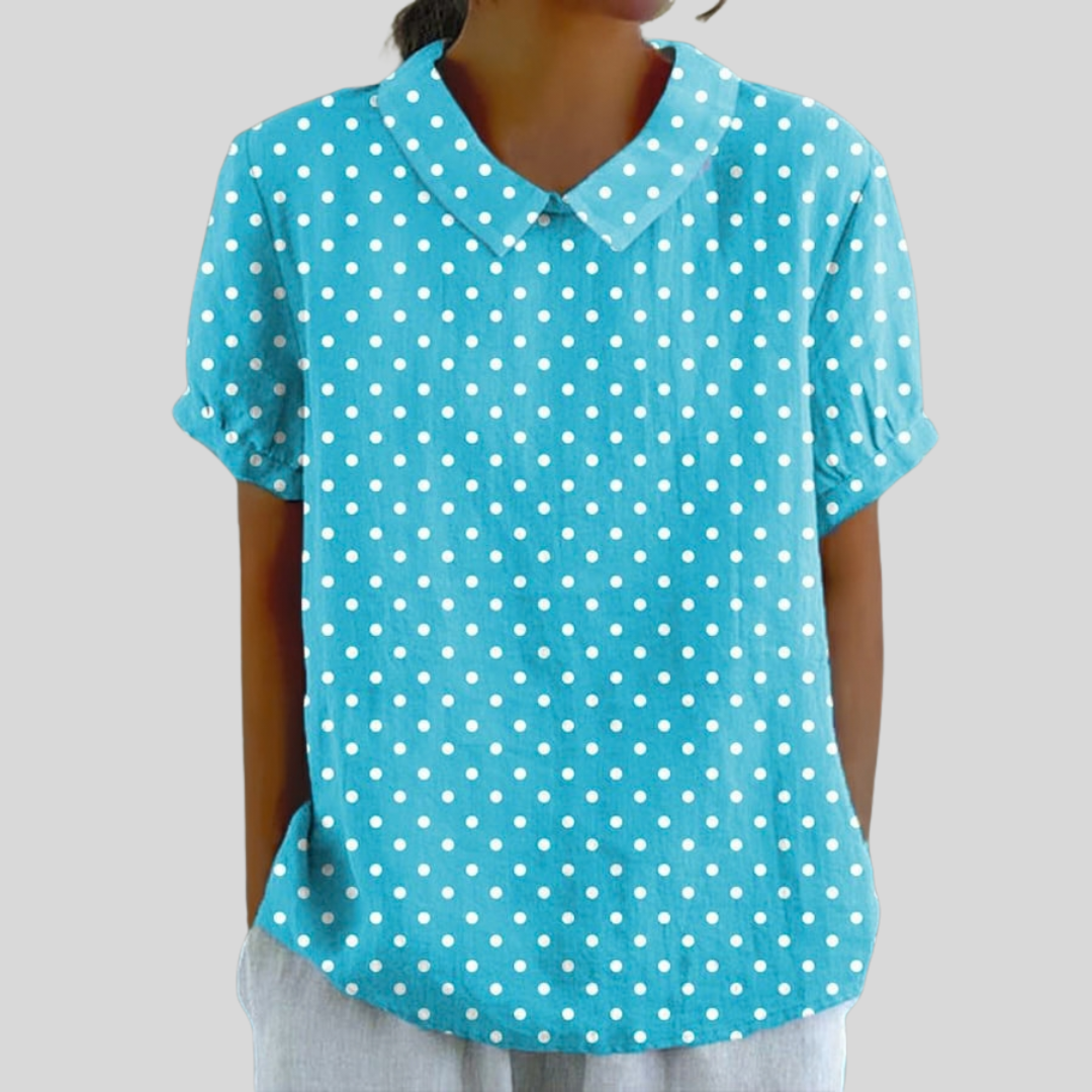 Floral Top Elegant Comfort