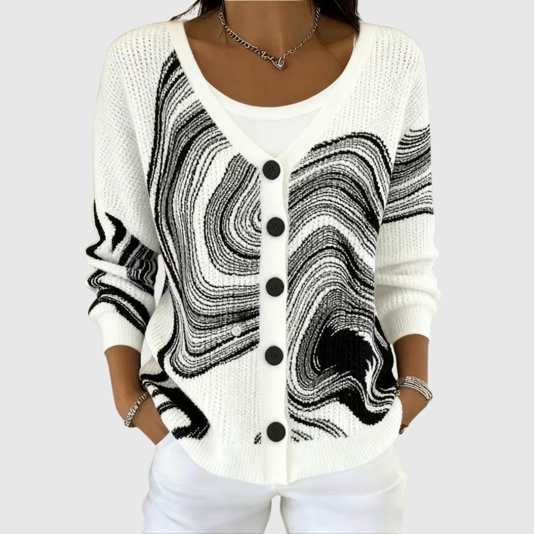 Comfortable Button Cardigan