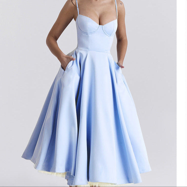 YLIANA | Romantic Summer Midi Dress