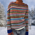 Oprah | Fashion Multicolour Cotton Pullover