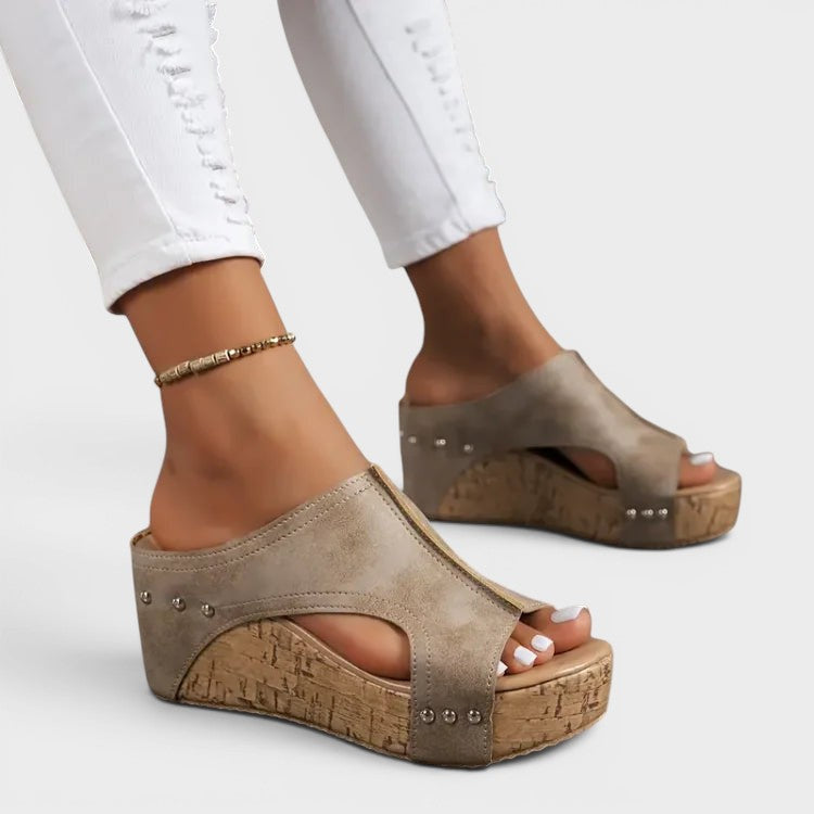 Melissa™ | Elegant and Comfortable Wedge Sandals