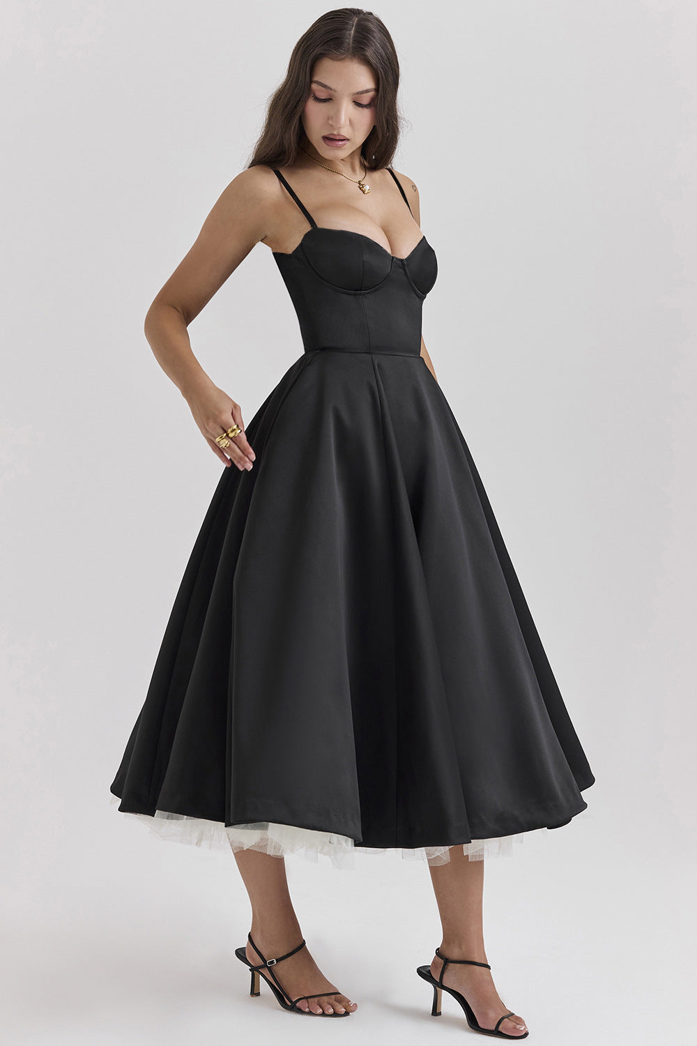YLIANA | Romantic Summer Midi Dress