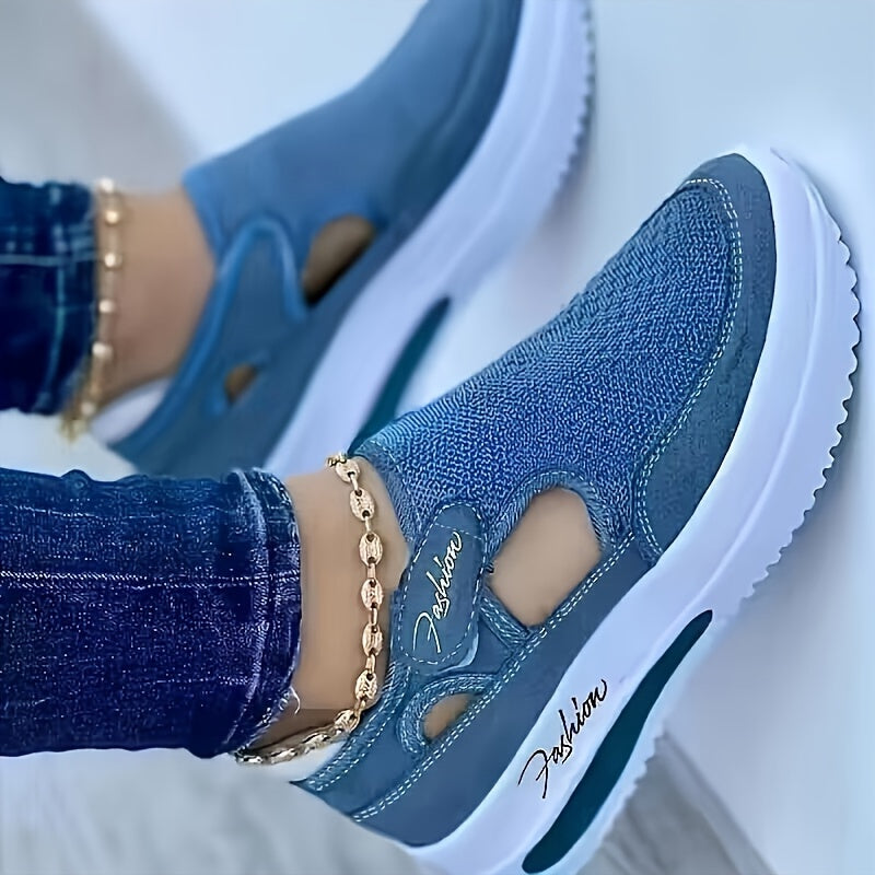 Breathable Slip-On Sneakers with Stable Fit