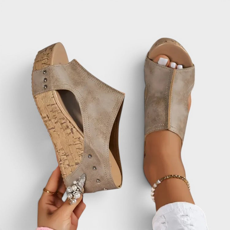 Melissa™ | Elegant and Comfortable Wedge Sandals