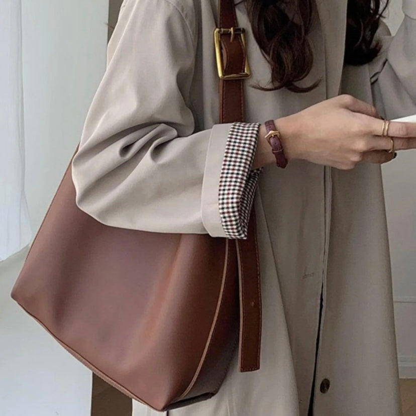 Stacy™ | Elegant Leather Handbag