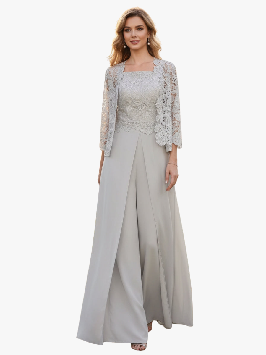 ELEGANT CHIFFON TROUSER SET FOR WOMEN