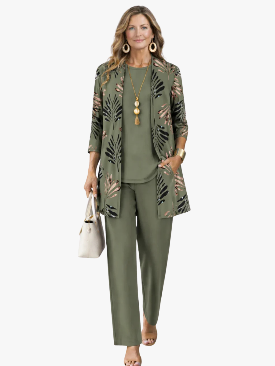 MODERN THREE-PIECE SET FOR WOMEN