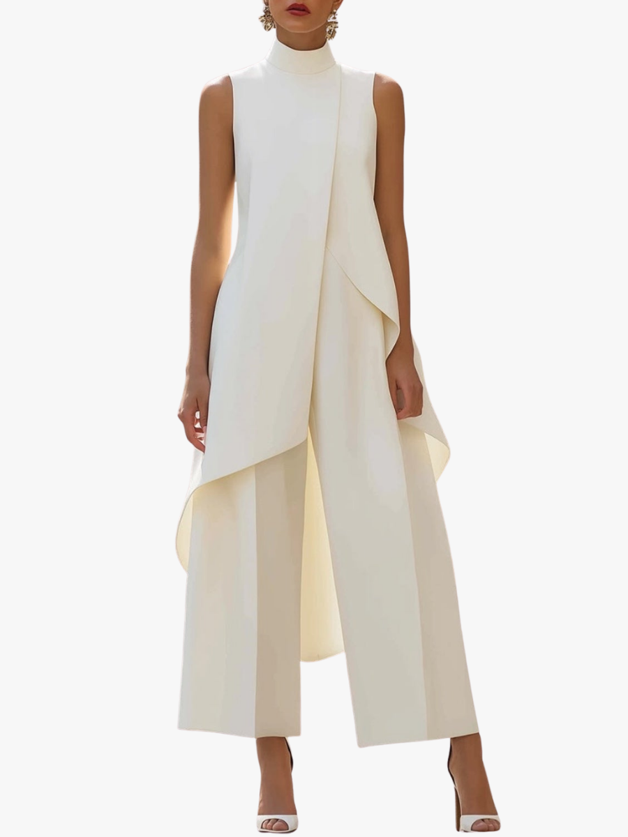 ELEGANT WIDE LEG SET FOR WOMEN