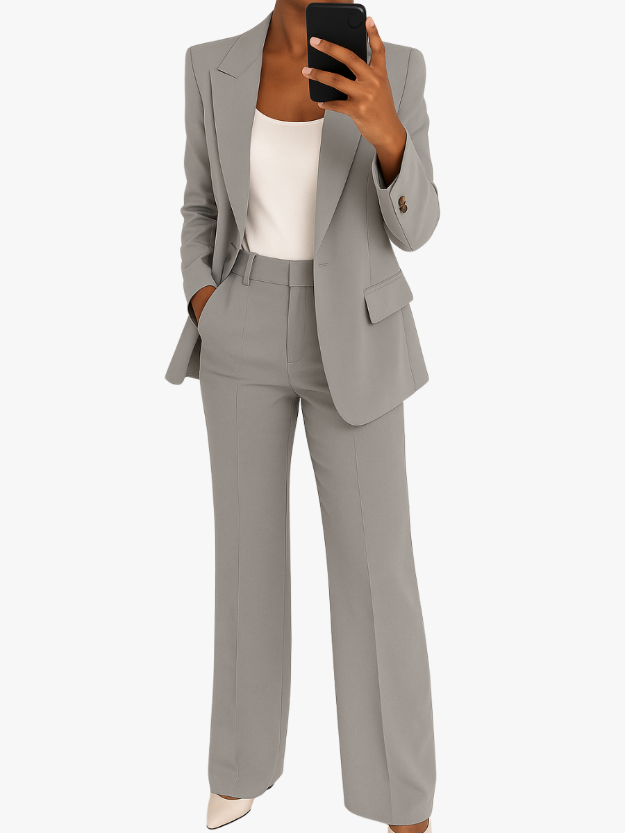 STRUCTURED TWO-PIECE SET FOR WOMEN