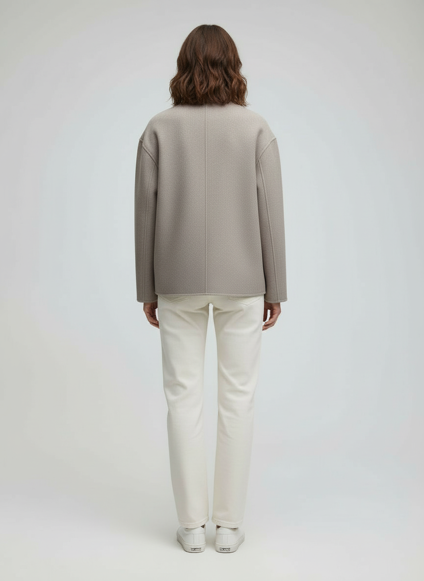 Zainab Stylish Short Wool Coat | Women's Outerwear