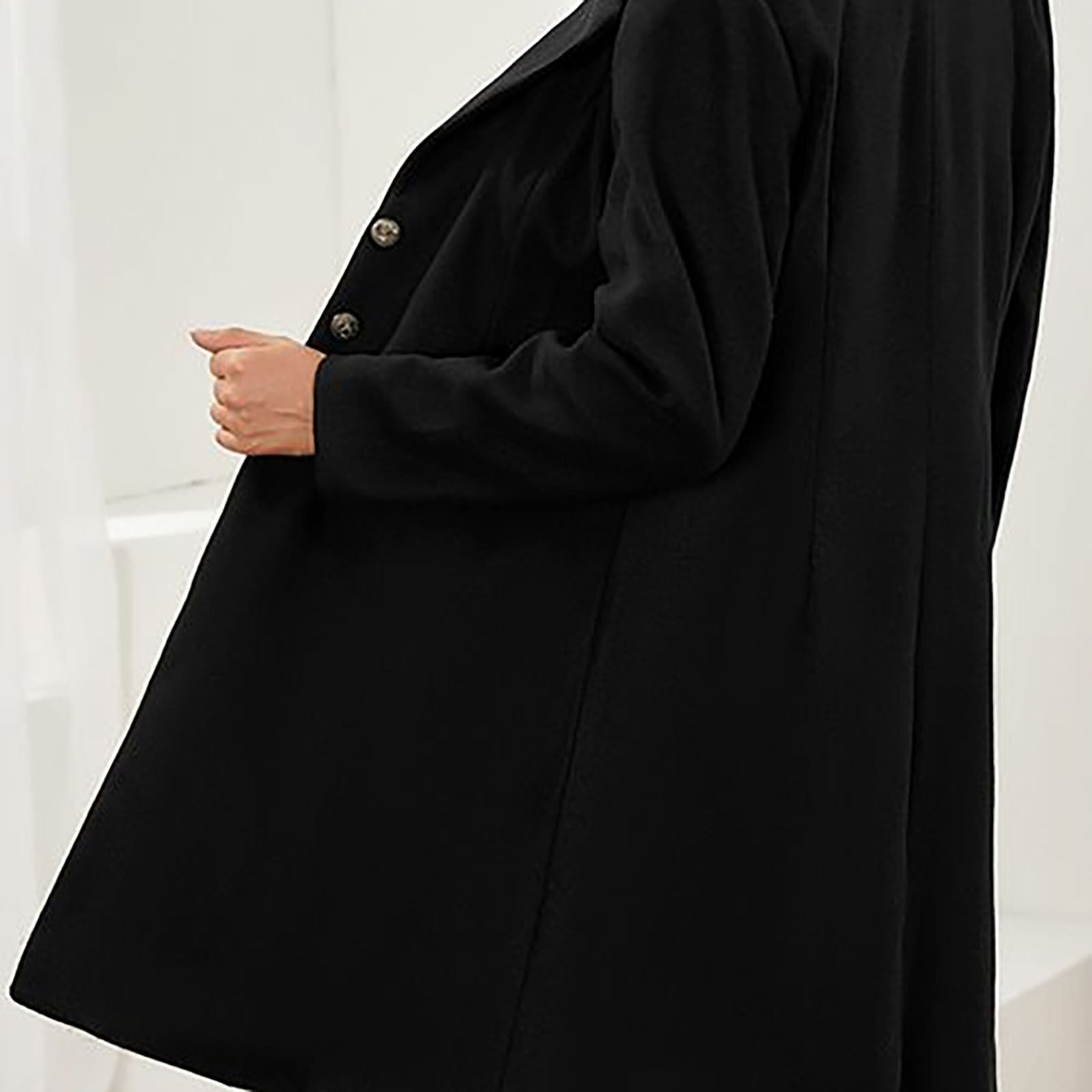 Prestige Wool Coat | Elegant Long Wool Coat for Winter