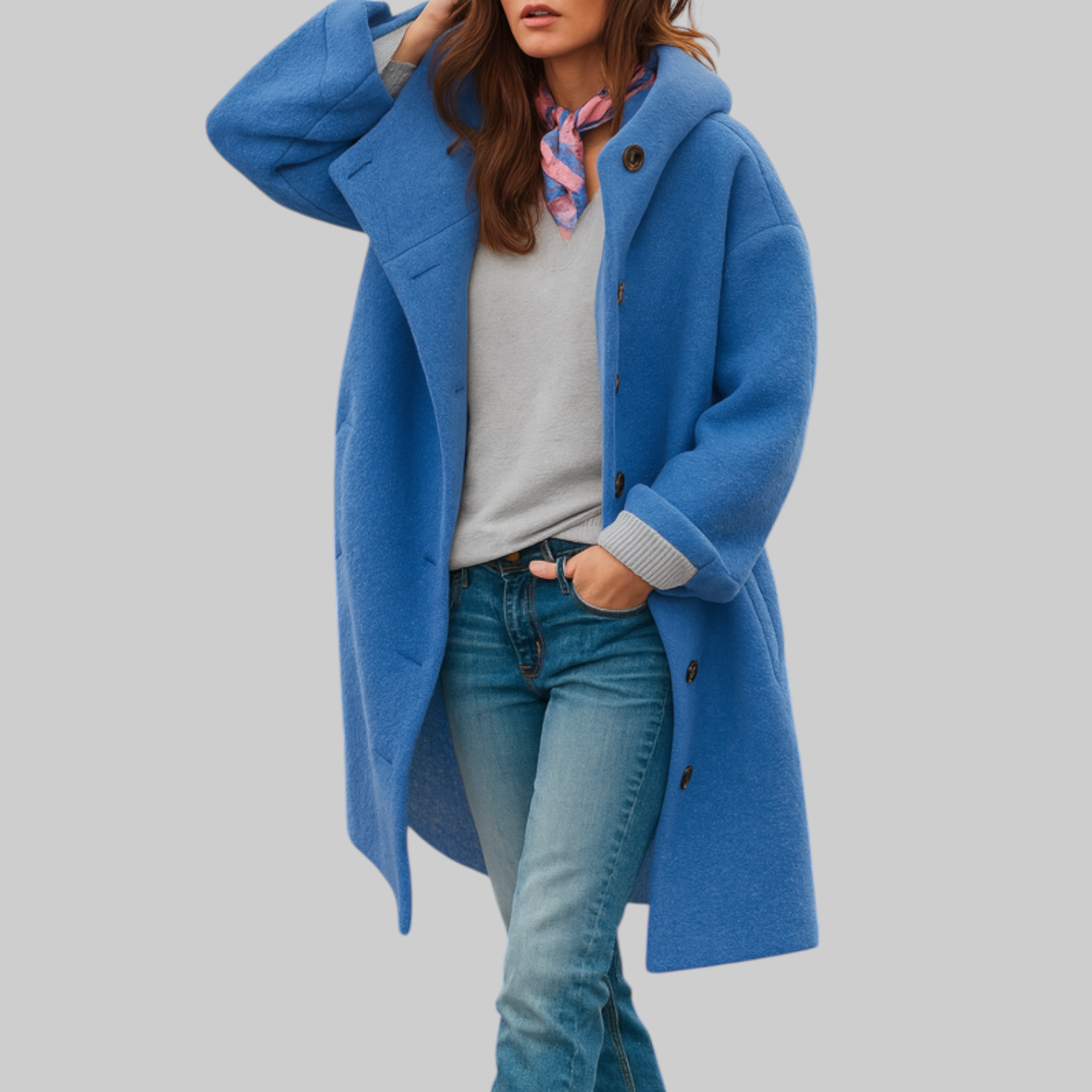 Freja | mid-length, comfortable everyday coat