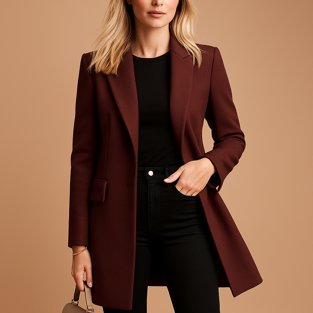 Celeste Double-Breasted Trench Coat | Women's Outerwear