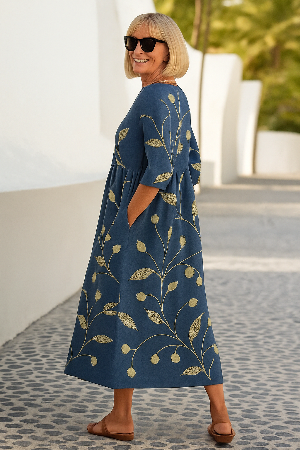 MIDI RELAX DRESS LUNA