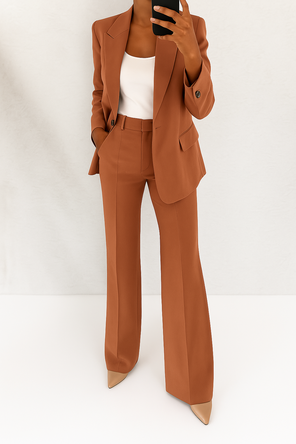 STRUCTURED TWO-PIECE SET FOR WOMEN