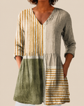 Maeve | Long Blouse with Striking Pattern