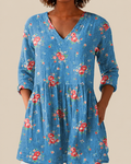 Ayla | Long Blouse with Striking Pattern