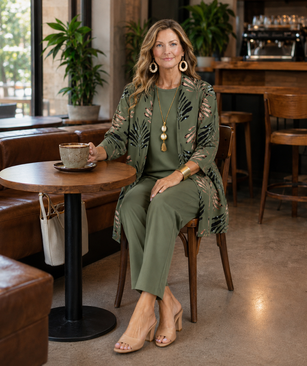 MODERN THREE-PIECE SET FOR WOMEN
