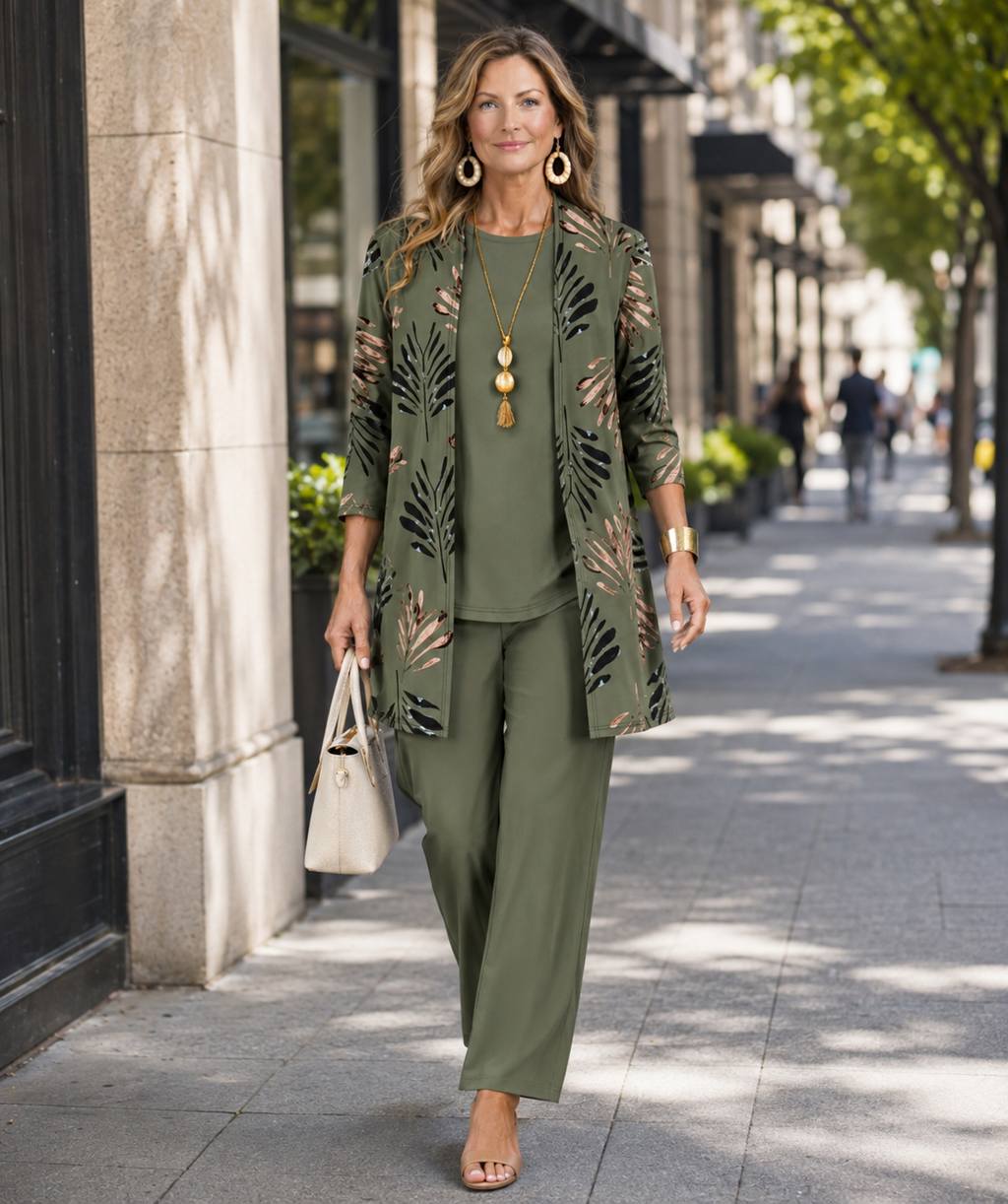 MODERN THREE-PIECE SET FOR WOMEN