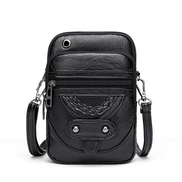 Laura™ | Structured Leather Handbag