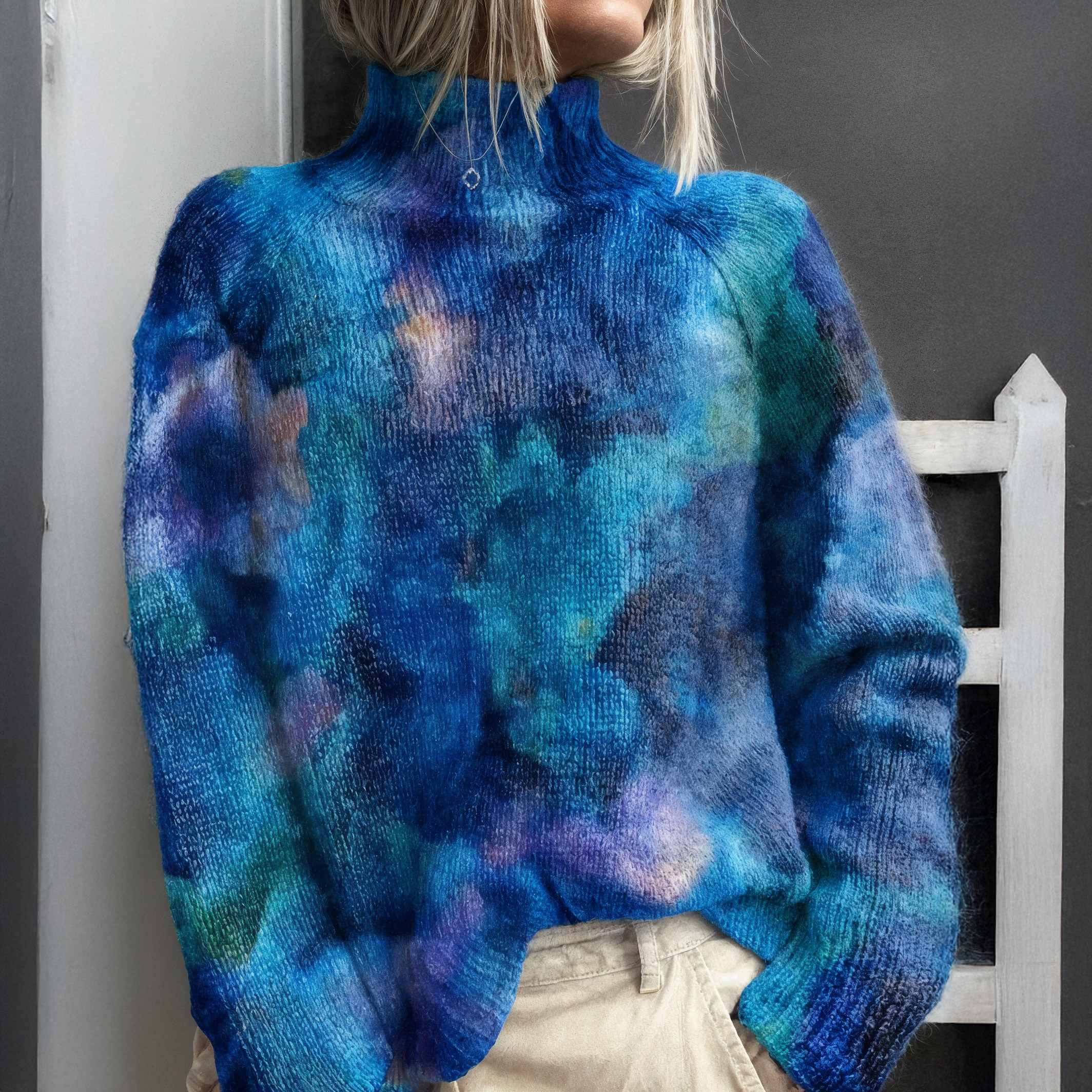 Clara – Women’s Turtleneck Knit