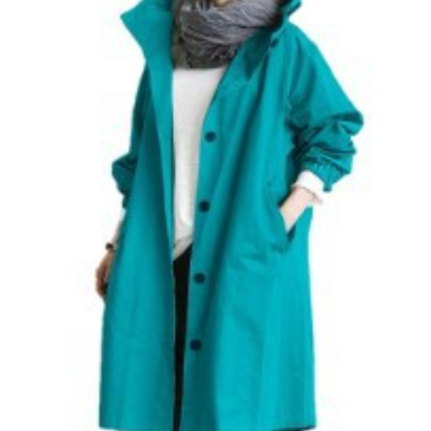 Kimberly Hooded Trench Coat | Women's Long Outerwear