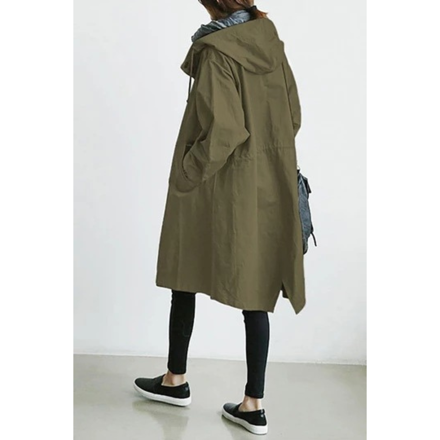 Kimberly Hooded Trench Coat | Women's Long Outerwear