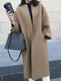 Elaina Long Wool Coat | Stylish Women's Outerwear