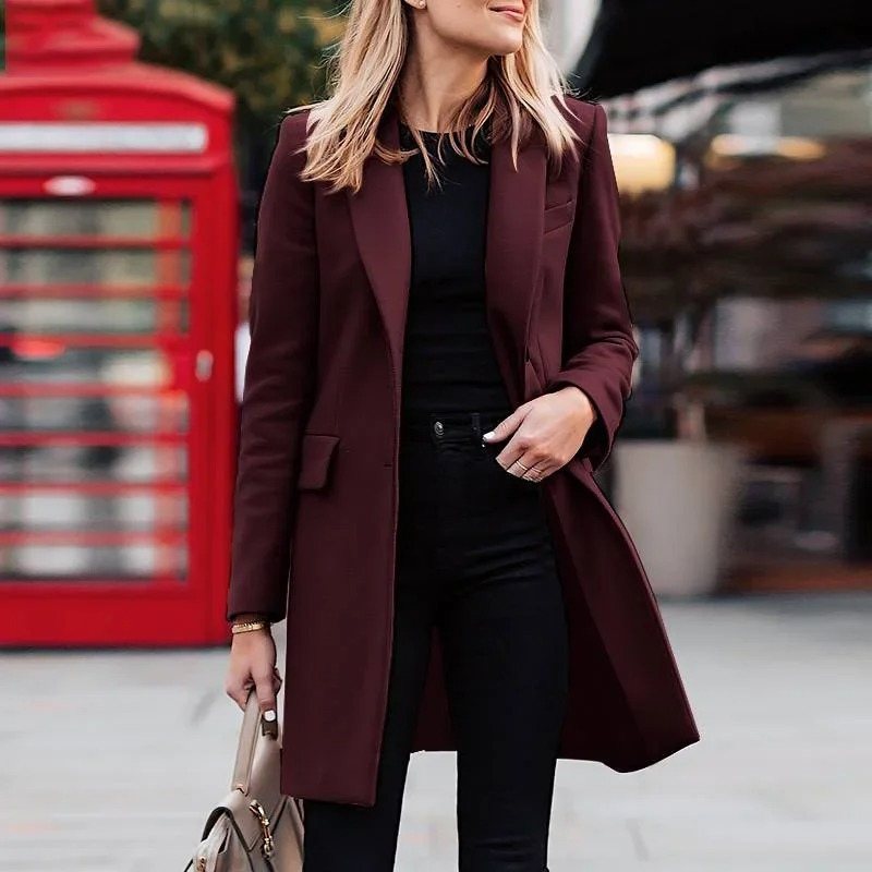 Elise Trench Blazer Coat | Women's Outerwear for All Seasons