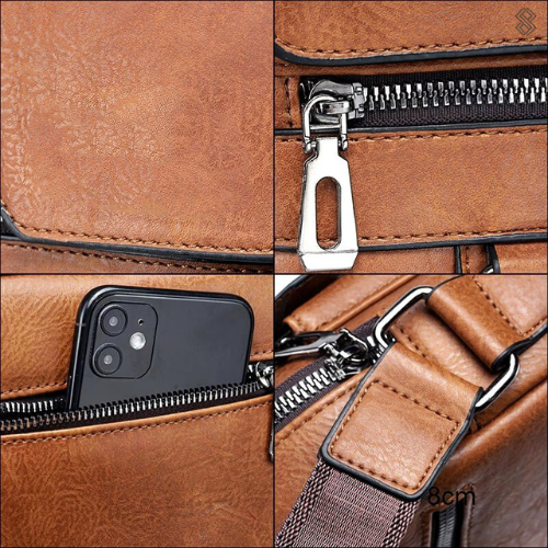 Cynthia™ | Practical Leather Handbag