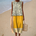 Comfortable Sleeveless Summer Dress