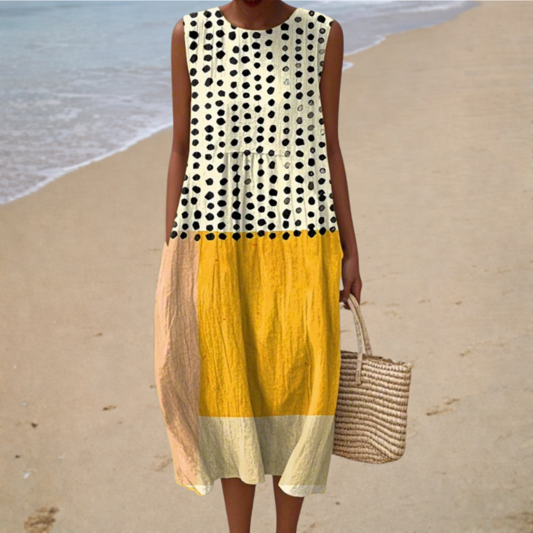 Comfortable Sleeveless Summer Dress