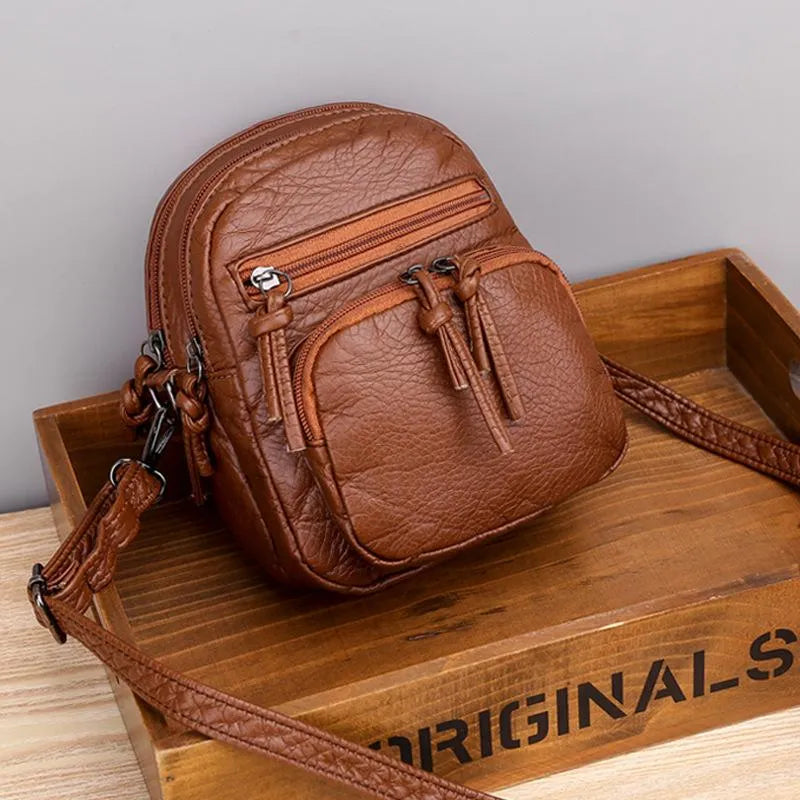 Sara™ | Leather Bag Simplicity