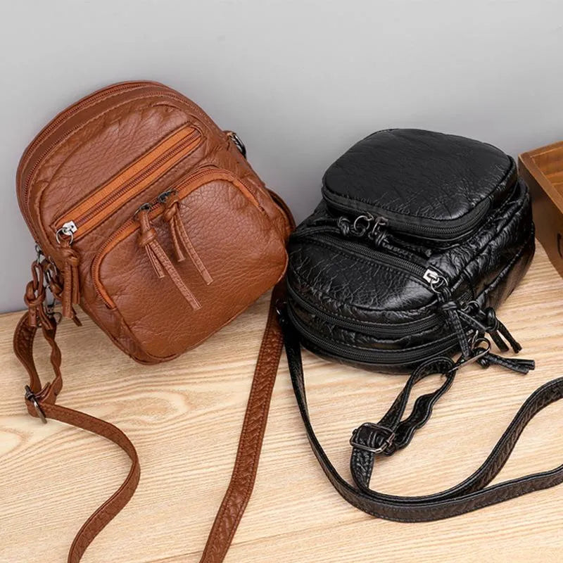 Sara™ | Leather Bag Simplicity