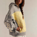 Arden | Patchwork Quilted Hoodie For Women