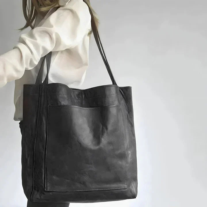 Kimberly™ | Classic Leather Handbag