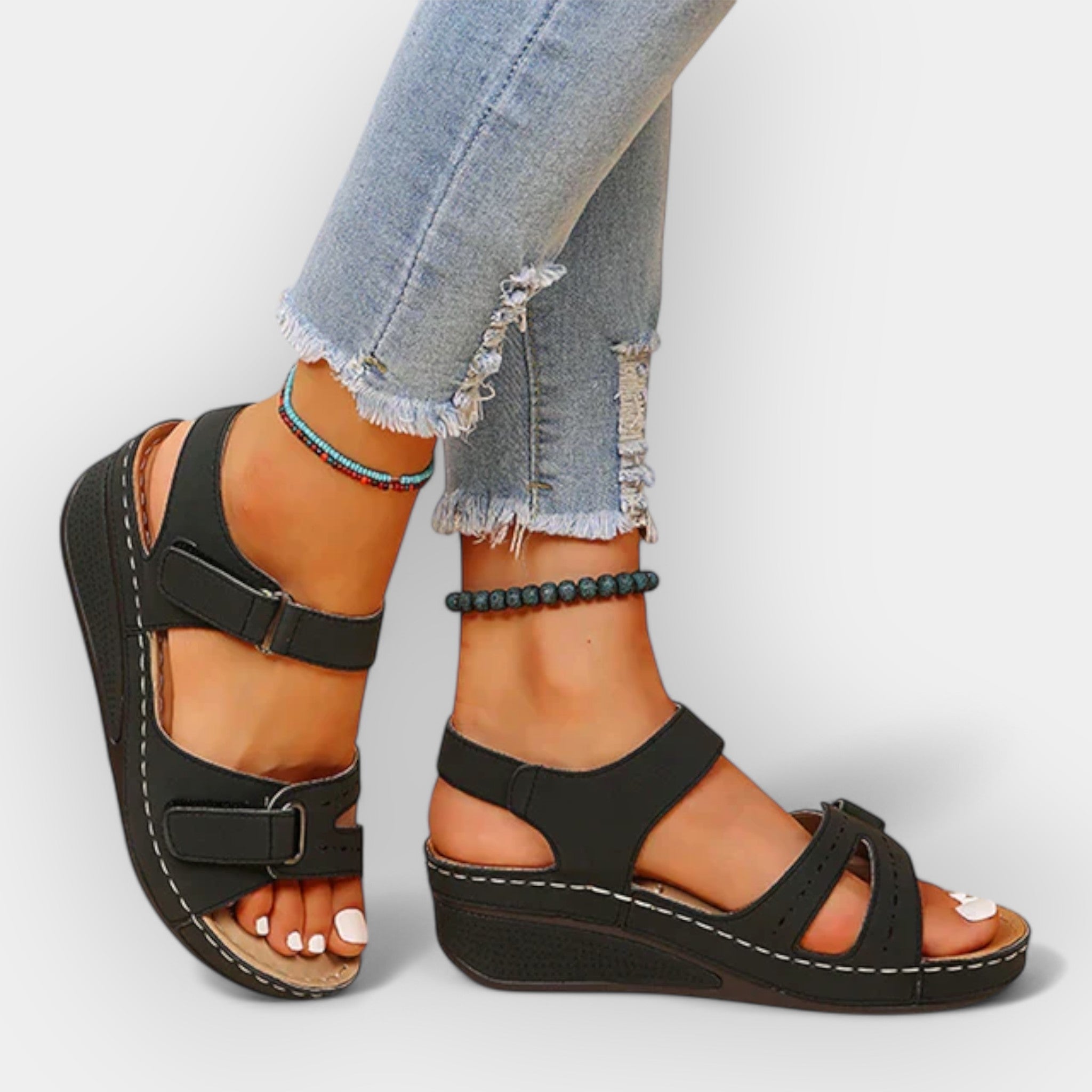 Open Sandal with Elegant Design