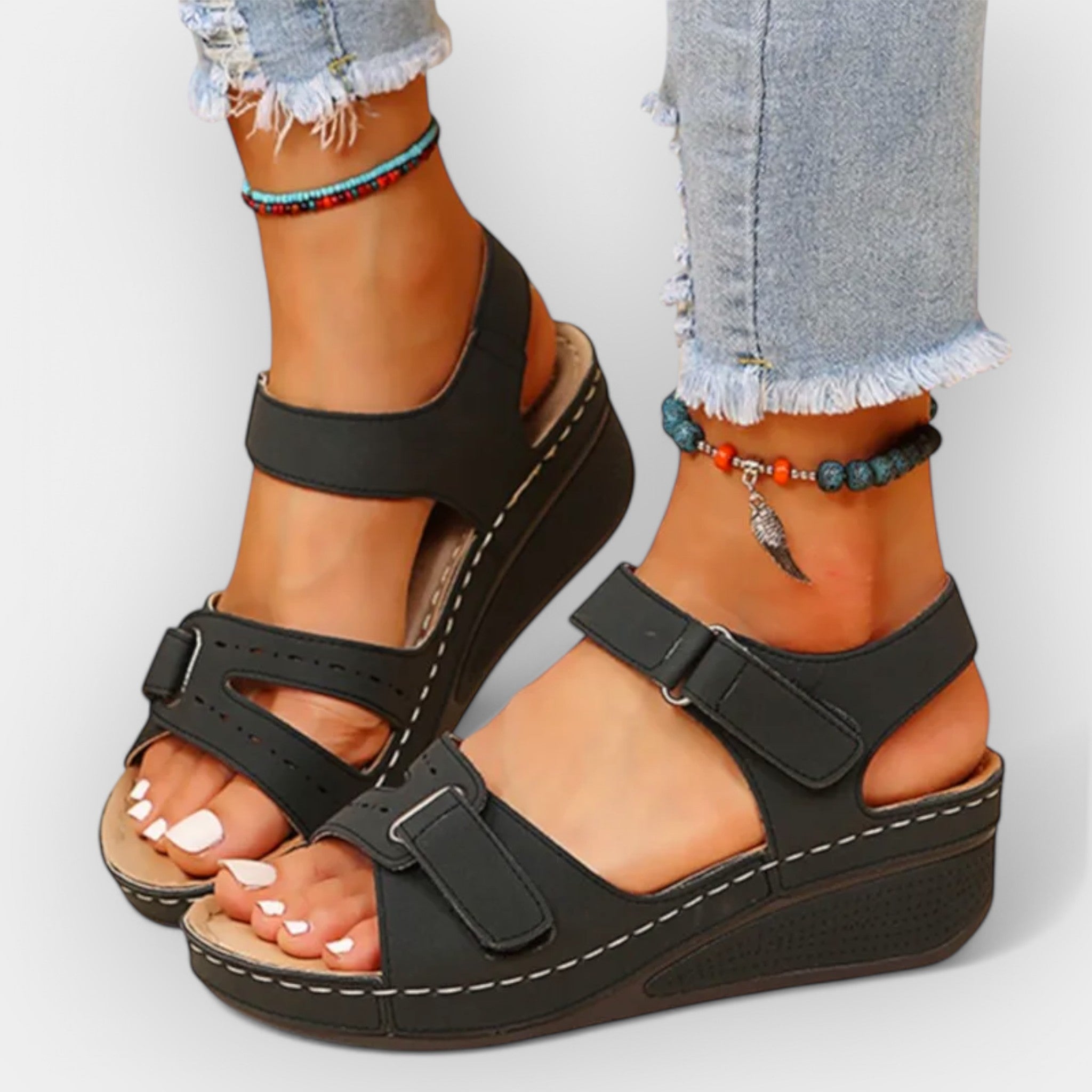 Open Sandal with Elegant Design