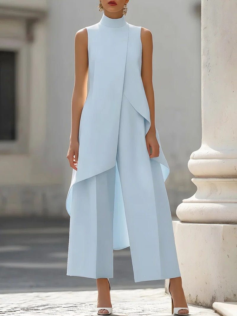 ELEGANT WIDE LEG SET FOR WOMEN