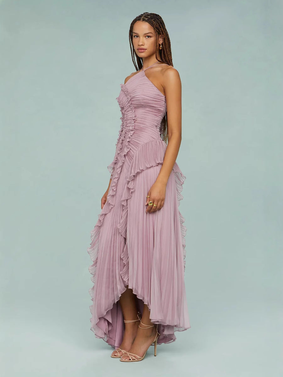 LIYANA | Spiral Ruffle Dress