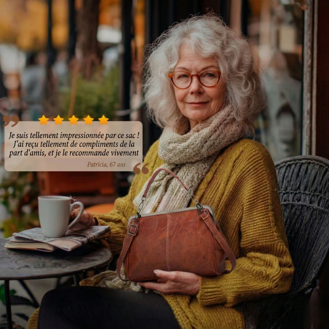 Lily™ | Vintage Leather Handbag