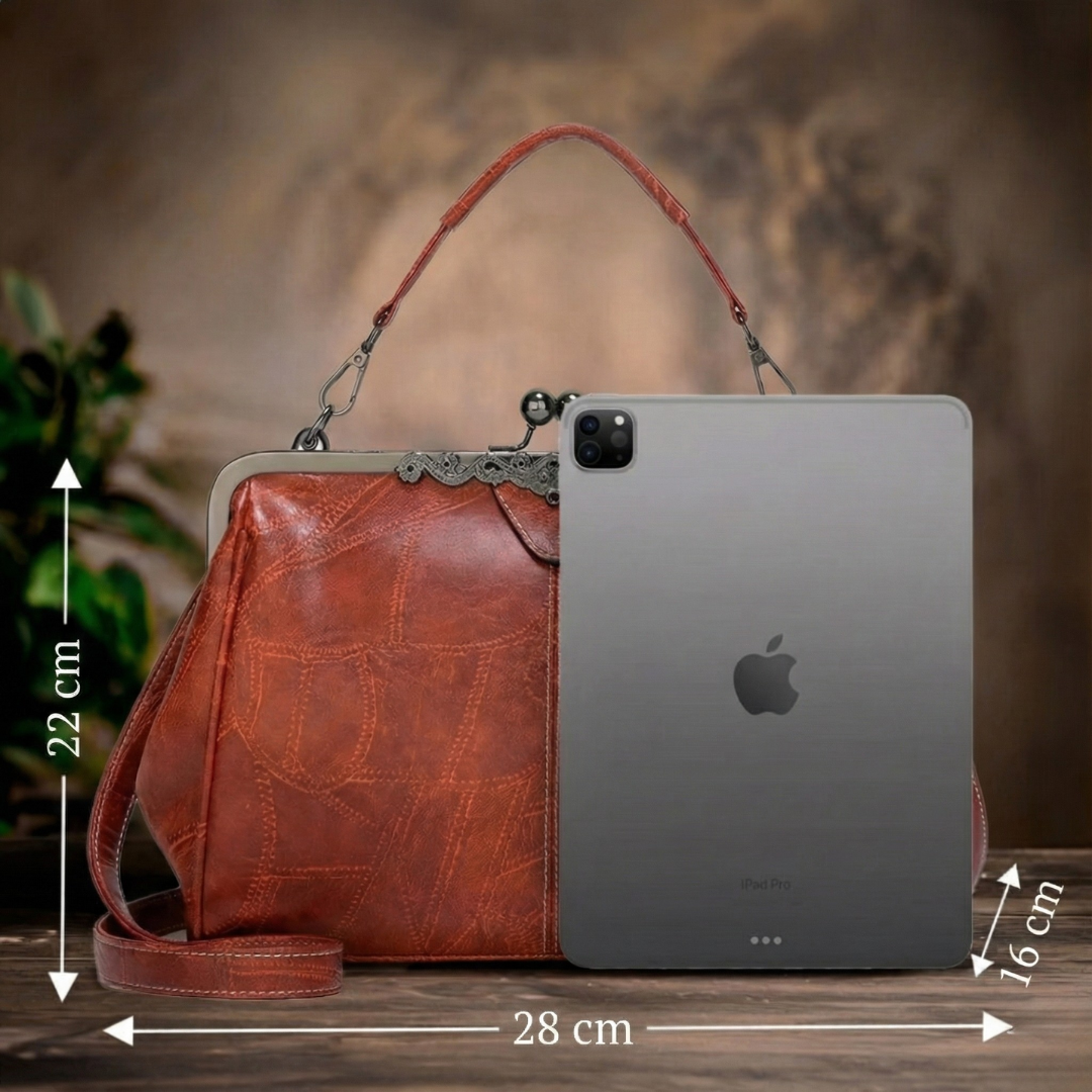 Lily™ | Vintage Leather Handbag