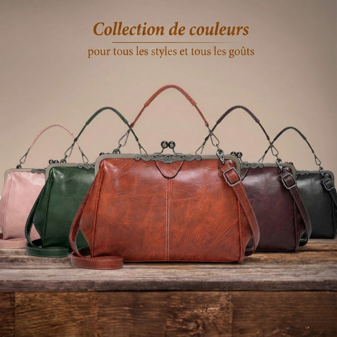Lily™ | Vintage Leather Handbag