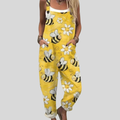 Dungarees with Bees Yellow