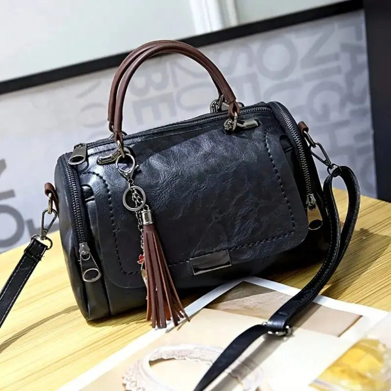 Julie™ | Structured Leather Bag